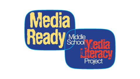 IRT media ready and middle school media literacy logo png