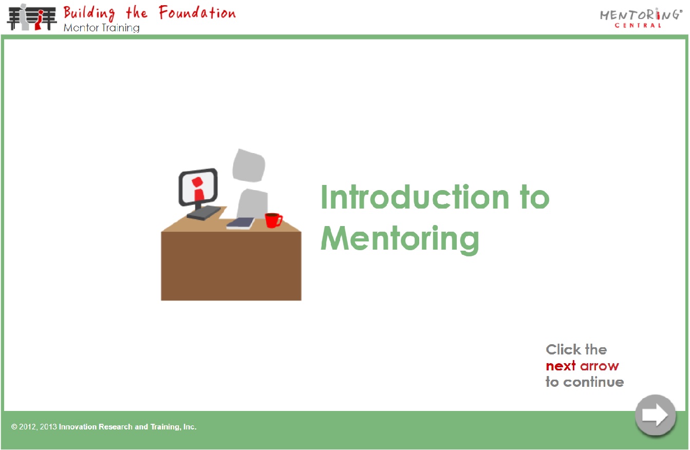Preparing for Mentoring
